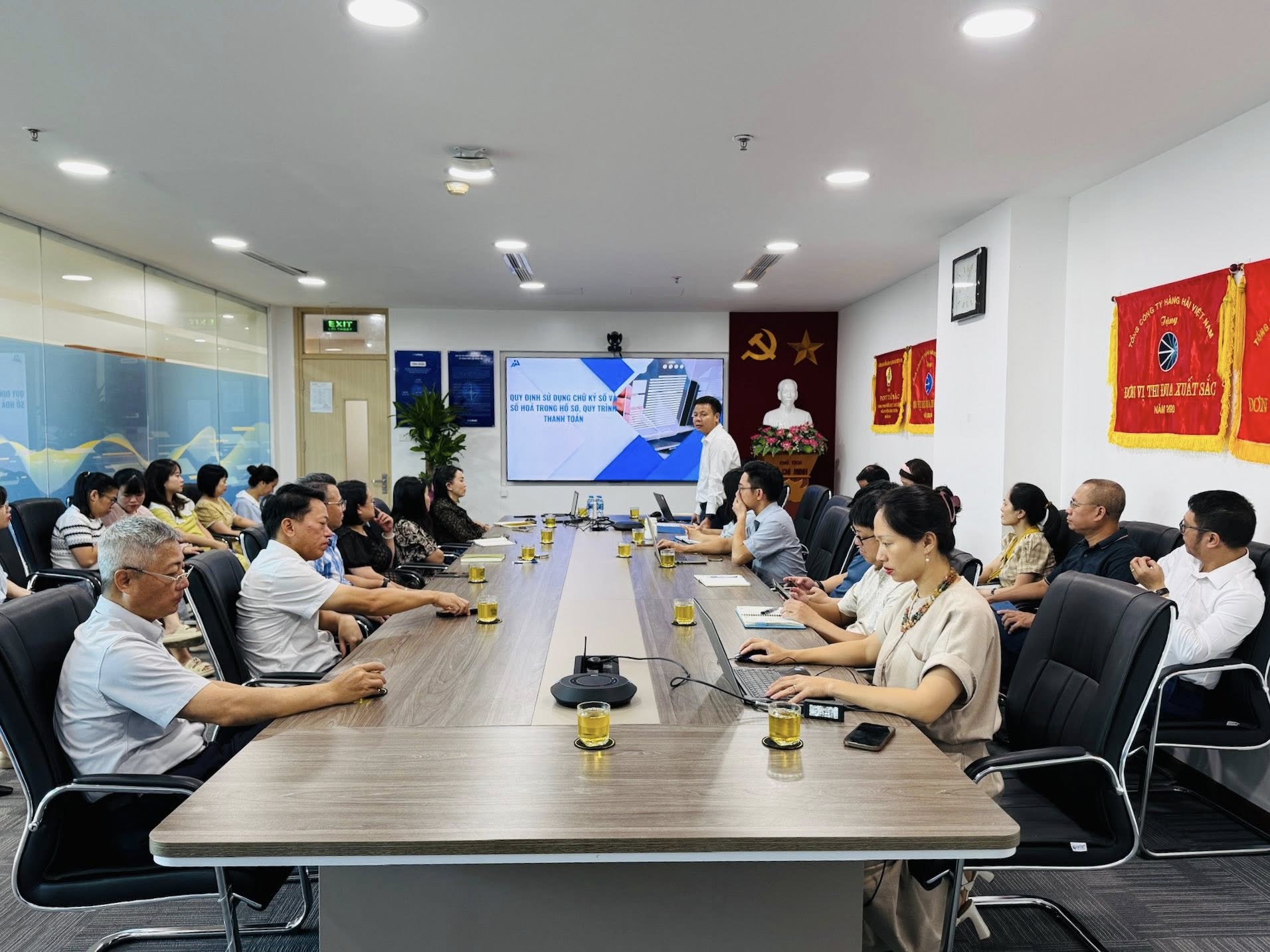 Công ty Vận tải biển VIMC triển khai chữ ký số trong quản lý hồ sơ thanh toán